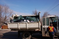 St. Albert garbage truck